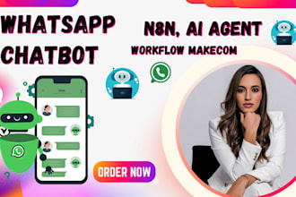 whatsapp chatbot n8n ai agent twillo fix n8n workflow makecom elevenlab tts