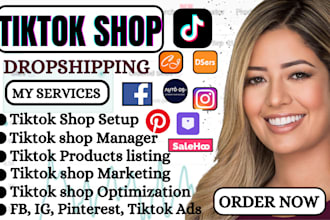 setup tiktok shop, tiktok shop dropshipping tiktok ads manager tiktok marketing