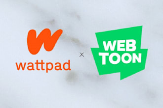 do organic and viral webtoon promotion, wattpad, manga, tapas to target audience