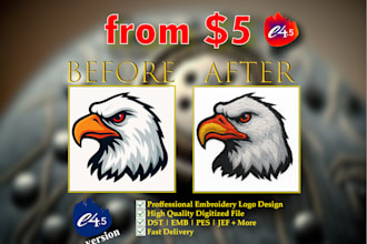 create custom embroidery designs in dst, pes, jef formats
