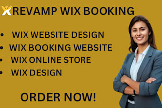 revamp wix website wix online store wix studio wix appointment booking website