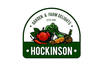 do a unique entertainment or agriculture logo for your brand