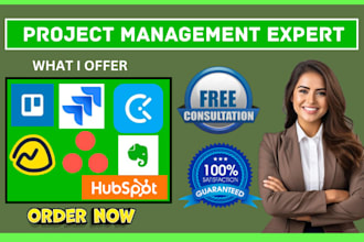 manage your CRM project using trello jira basecamp asana clockify evernote teams