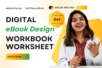 do aesthetic self help journal ebook, mental health workbook worksheet design