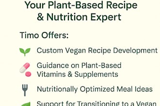 do your food scientist for recipe development,