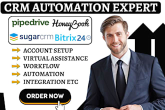 setup gohighlevel hobspot bitrix24 integration housecall pro justcall automation