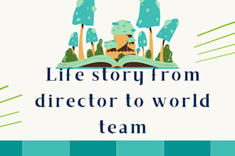 tell story from my director to world team director status