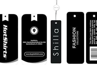do hang socks  tag clothing neck product cbd tequil vodka gin label design
