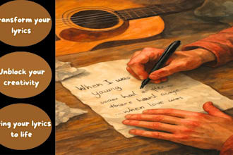 rewrite and format your rough song lyrics