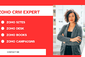 setup zoho crm customize zoho desk zoho sites  zoho one specialist