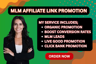do affiliate marketing, MLM promotion, link promotion, MLM leads, solo ads