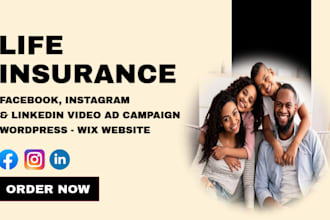 insurance video ad iul leads life insurance leads insurance website iul leads
