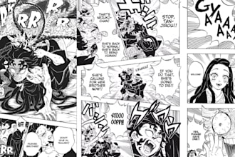 draw comic strip comic illustration book comic book artist anime manga comic art