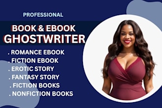 write your erotic story, romance story, smut, bdsm, nsfw, romance ghostwriter