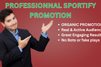 do organic spotify music promotion