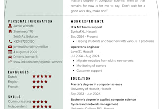 help with your job application