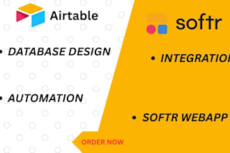design and automate airtable softr web apps for your business