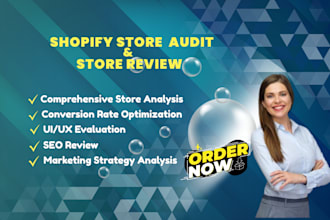 audit review your shopify store to convert professionally