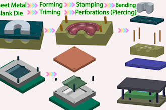 design professional sheet metal dies and stamping tools