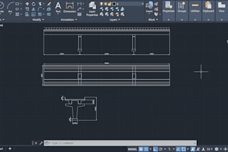 draw 2d autocad sketches and convert PDF to dwg