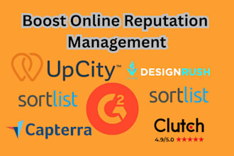 enhance clutch goodfirms designrush g2 sortlist profile and website reputation
