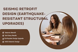 provide seismic retrofit design for residential and commercial buildings