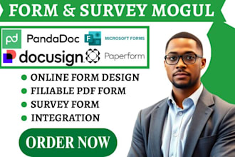 build paperform ninja form microsoft form pandadoc docusign google form template
