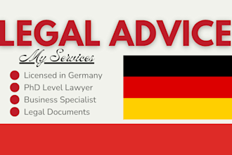give you general advice on german tax law