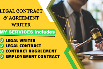 draft employment, freelance, and nda contract agreements