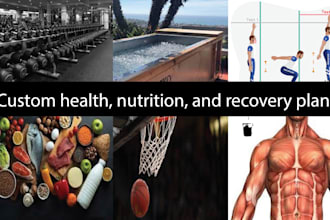 design workout, nutrition, and recovery plans for peak athletic performance
