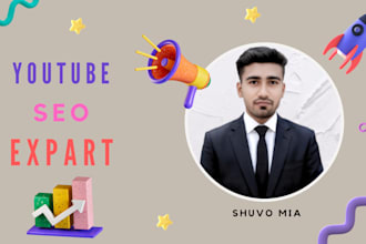 optimize your youtube video with SEO and keyword research