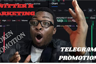 pump fun token, 1000x sales crypto promotion, twitter x marketing, telegram ads