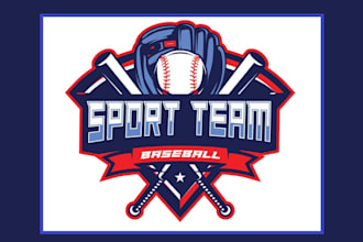 create a custom baseball logo that defines your business identity