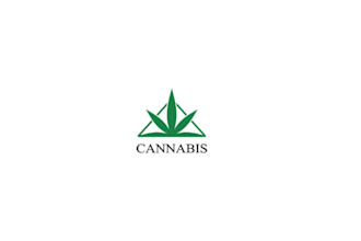 design cannabis, marijuana and weed logo with 16 hours