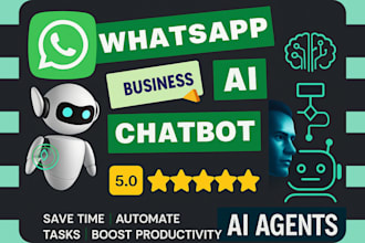 build an ai powered whatsapp chatbot or agent tailored to your business needs