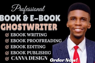 ghostwrite bestselling books, ebook blurb writer,book writer, kindle book writer