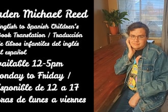 translate your childrens picture book or novel into spanish