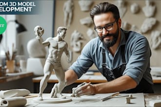 develop a custom 3d product models for you