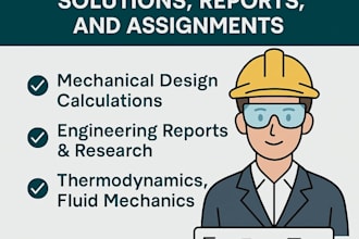 help you with thermodynamics, mechanics, engineering reports