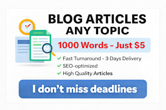 write 1000 words about anything