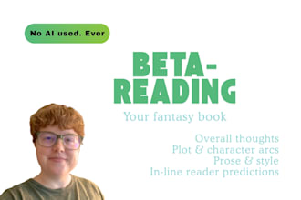 beta read your fantasy book