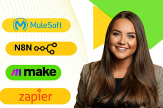 automate your business workflows using IFTTT mulesoft make com and n8n ai agent