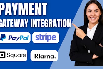 integrate payment gateway for paypal stripe applepay wise square shopify payment