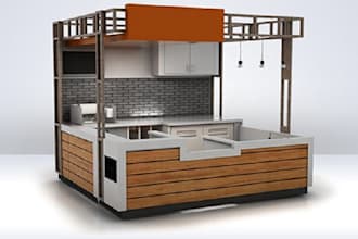 create woodwork shop drawing, cabinet plans, cutting lists,and material schedule