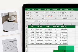 do excel data formatting and convert PDF or image to excel