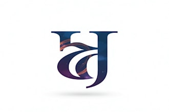 modern clothing elegant initial letter monogram logo design