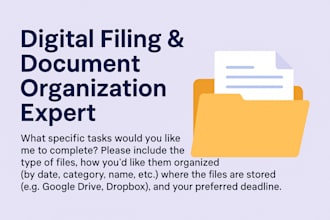 offer services specializing in digital filing