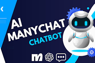 build an ai chatbot for your social media with manychat