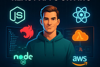 build scalable nodejs API and react fullstack applications