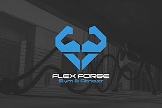 do modern fitness, gym, yoga, health, wellness logo design